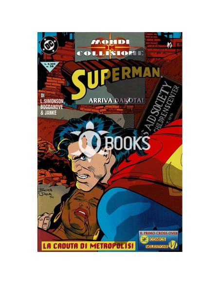 Superman: Mondi in collisione n°28 (1995/96) | Guerra Totale DC