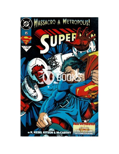 Superman n°34 (1995) Play Press | Massacro a Metropolis