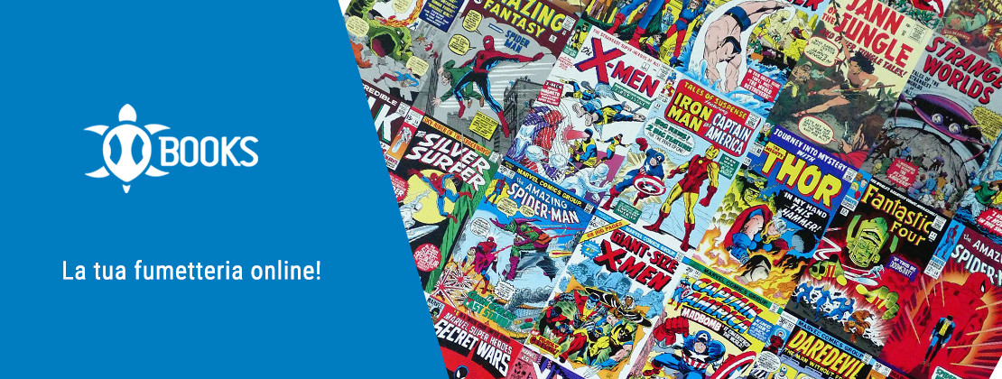 Tutti i tuoi fumetti supereroi che ami li trovi su CC Books